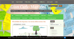 Desktop Screenshot of giancarlomanzoni.it